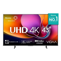 TELEVISION 43 PULGADAS LED HISENSE 43A65NV SMART VIDAA TV, UHD 4K, DOLBY VISION, DTS VIRTUAL X, WIFI