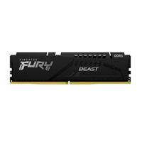 MEMORIA RAM KINGSTON DIMM DDR5 32GB 5200MT/S FURY BEAST BLACK XMP CL40 288PIN 1.25V C/DISIPADOR DE CALOR P/PC/GAMER/ALTO RENDIMIENTO KF552C40BB-32
