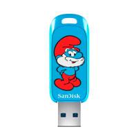 MEMORIA SANDISK 128GB USB 3.2 SMURFS PAPA PITUFO LECTURA 130MB/S SDCZIS-128G-G46