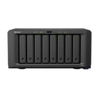 NAS SYNOLOGY DS1825+/ 8 BAHIAS AMPLIABLES HASTA 18/NUCLEO CUADRUPLE 2.2GHZ/8GB DDR4 AMPLIABLE A 32GB/2.5GBE LAN X2/USB 3.2 X3 /HOT-SWAP/SOPORTA M.2 2280 NVME/ NO INCLUYE DISCOS