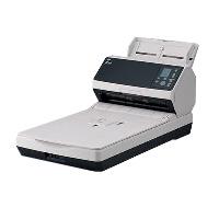 ESCANER RICOH FI-8270, 70 PPM/ 140 IPM, 600 DPI. 24 BITS, USB, ETHERNET (RED), DUPLEX, ADF, CAMA PLANA