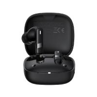 AUDIFONOS INALAMBRICOS BLUETOOTH 5.3 BASEUS, BOWIE E20, 33 HORAS CON EL ESTUCHE DE CARGA, HASTA 6 HORAS DE USO CONTINUO, RESISTENTE AL AGUA IPX5, COMPATIBLE CON ANDROID, IOS, WINDOWS, COLOR NEGRO