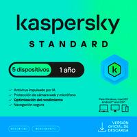 ESD KASPERSKY STANDARD 5 DISP 1 AñO