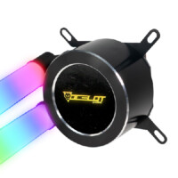 ENFRIAMIENTO LIQUIDO OCELOT GAMING POLAR WAVE 360 BLACK / 360MM / ARGB / 70 CFM / 1800 RPM / 32 DB / INTEL Y AMD / COLOR NEGRO