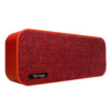 BOCINA VORAGO BSP-150 BLUETOOTH / MSD / USB / 3.5MM TELA ROJA