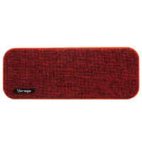 BOCINA VORAGO BSP-150 BLUETOOTH / MSD / USB / 3.5MM TELA ROJA