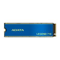 UNIDAD DE ESTADO SOLIDO SSD INTERNO ADATA LEGEND 710 256GB M.2 2280 NVME PCIE GEN 3X4 LECT.2400 ESCRIT.1800 MBS PC LAPTOP MINIPC 3DNAND DISIPADOR (ALEG-710-256GCS)