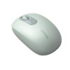 Mouse Inalámbrico 2.4G 800/1200/1600/2400 DPI | Función de 3 botones | Alcance 10m | Silencioso | Ergonómico | Anti-caída y Anti-interferencias | Batería Alcalina AA incluida | Color Green.