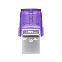MEMORIA FLASH USB KINGSTON DATA TRAVELER MICRODUO 128GB 3C TYPE A-C (DTDUO3CG3/128GB)