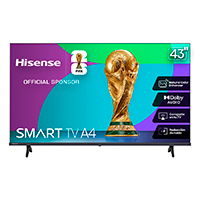 TELEVISION 43 PULGADAS HISENSE 43A45NV SMART VIDAA, FULL HD, DTS VIRTUAL X, WIFI