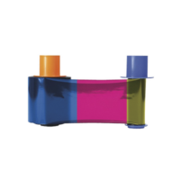 Cartucho ribbon YMCKOK / 200 impresiones / Para DTC4250e, DTC4000