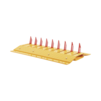 Picos poncha llantas para barrera DKS 1603-180 / Sección de 3 ft (90 cm) / Requiere 1603-168