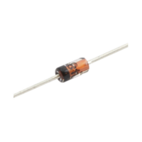 Diodo de Conmutación, I fwd. 300 mA, Vrev 75 V, 0. 5 Watt, Tiempo de Recuperación 4.0 nS, Empacado DO-35.