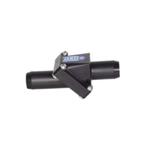 Válvula anti retorno en linea para mangueras de 1 pulgadas.