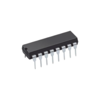 Circuito Integrado, Doble Contador Binario de 4 Etapas, DIP-14