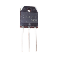 Transistor de Potencia en Silicio tipo NPN, 500 Vc-b, 15 A. 100 Watt, TO-3PA .