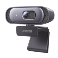 Cámara Web 2K con Micrófono Integrado | Cancelación de Ruido | Corrección de Luz Automática | Vista Amplia de 91° | Rotación Flexible de 360° | Cubierta de privacidad | Incluye Cable USB de 2M.