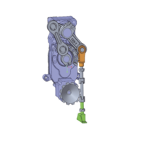 Motor con Mecanismo Derecho para Barreras Hikvision DS-TMG420-R