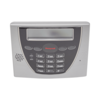 Teclado alfanumérico programador de pantalla azul