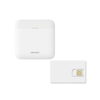 (AX PRO) KIT de Alarma AX PRO / Incluye: 1 Hub con batería de respaldo / 1 año de Servicio de Datos 600MB / Wi-Fi / 3G/4G / Compatible con Hik-Connect P2P