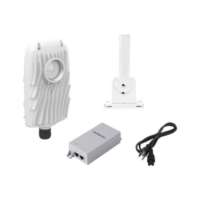 Kit de radios B5X, rango de frecuencia extendida (4.9 a 6.4 GHz), incluye inyector POE50V, cable de alimentación y montaje universal para tubo o poste o mástil