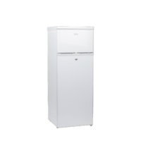 Refrigerador Combinado Solar de 220L (7.7 ft3) - 12/24V, Alta Capacidad, Optimo Para Operación Sin Red Eléctrica, Rendimiento Superior.