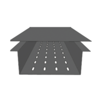 Tapa para fondo perforado de 9" Perfil Z