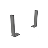 (CH-PBTB-EP) Pies base de escalera tubular