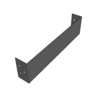 Placa de Cierre para Escalera de Aluminio / Peralte 3 1/4" / Ancho 12" / Incluye Tornillería (CHPCE314X12AK)