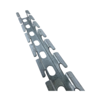 Sujetador Universal Profundo Multiusos, Tramos de 3 metros de largo, Con Acabado Electro Zinc, Complemento Ideal Para la Instalación de Charola Tipo Malla