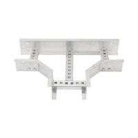 Derivación "T" Horizontal de Aluminio Perfil Z / Peralte 3 1/4" / Ancho 6"/ Radio 8" / Incluye Tornillería (CHTHEZ314R8X6AK)