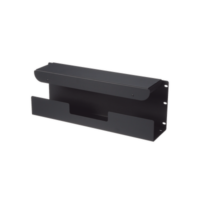 Accesorio Pasacables Para Rack Estándar de 19 in, 4 UR, Capacidad de 260 Cables Cat6, 4.5 in de Profundidad, Color Negro