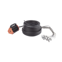 Stagebox, 12+4 canales, 4 extremos son SCMM3, los otros 12 extremos son SCMF3.