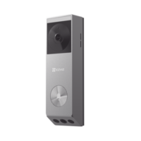 Doorbell de Batería Recargable con Transformador de 5Vcc o Panel Solar (Incluye Panel) / 3 megapíxel / Doble Lente / Protección IP65 / Audio de Dos Vías