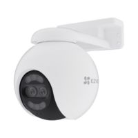 Cámara PT / Wi-Fi / Lente Dual / Panorámica 360° / Resolución 4K / Visión Nocturna ColorFULL / IA Detección de Humanos y Vehiculos / Alarma con Sirena y Luz / IP65