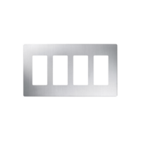 PLACA DE PARED, COLOR SS 4 ESPACIOS