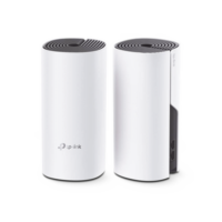 KIT 2 Routers Inalámbricos MESH Interior para Hogar / Doble Banda Wi-Fi 5 AC1200 Mbps / 2 Puerto Gigabit WAN/LAN / 2 Antenas Internas / Administración Mediante la App Deco (iOS, Android)