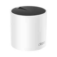 Router Inalámbrico MESH Interior para Hogar / Doble Banda Wi-Fi 6 AX3000 Mbps / 3 Puerto Gigabit WAN/LAN / 2 Antenas Internas / Administración Mediante la App Deco (iOS, Android) / Protección HomeShield