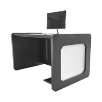 Escritorio Estación Mobiliaria Profesional de Monitoreo y Control / Videovigilancia / Acceso / Alarmas / Etc... / Metálica / Color Gris Oxford