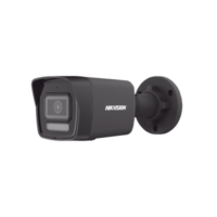 [Dual Light] Bala IP 4 Megapixel / Color Negro / Lente 2.8 mm / 30 mts IR + 30 mts Luz Blanca / Micrófono Integrado / ACUSENSE Lite / Exterior IP67 / H.265 / PoE / Micro SD