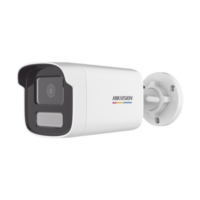 Bala IP 4 Megapixel / ACUSENSE Lite (Detección de Movimiento en Humanos y Vehículos) / Lente 4 mm / Imagen a Color 24/7 / Luz Blanca 50 mts / Exterior IP67 / WDR 120 dB / PoE / Onvif