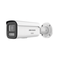 [Dual Light + ColorVu 3.0 + HikAI] Bala IP 6 Megapixel / Lente Mot. 2.8 a 12 mm / 60 mts IR + Luz Blanca / Exterior IP67 / WDR 130 dB / ACUSENSE 3.0 / Metal / NEMA 4X / ACUSEARCH