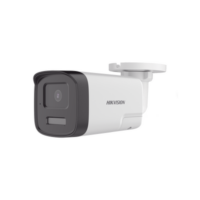 [Audio Bidireccional + Dual Light + ColorVu] Bala TURBOHD 4K (8 Megapixel) / Lente 2.8 mm / 40 mts IR EXIR + 40 mts Luz Blanca / Micrófono y Bocina Integrado / Exterior IP67 / Metal / dWDR