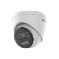 [Audio Bidireccional + Sirena & Estrobo + Dual Light + ColorVu] Turret TURBOHD 4K (8 Megapixel) / Lente 2.8 mm / 40 mts IR EXIR + 40 mts Luz Blanca / Sirena / Micrófono y Bocina Integrado / Exterior IP67 / dWDR