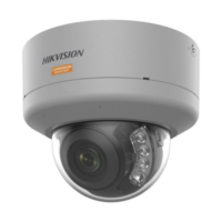 [Dual Light + ColorVu] Domo IP 4 Megapixel / Lente 2.8 mm / Polimero Anticorrosivo (Ideal para Zonas Costeras o Alta Salinidad) / 40 Mts IR + 40 Mts Luz Blanca / 2 Micrófonos Integrados / WDR 130 dB / IP68 / IK10