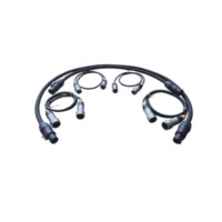 Kit de Cables de Interconexión para Paneles LED de Exterior / Datos y Corriente / Compatible con Familia CD-1AAB y CD-2APA