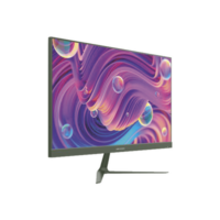 Monitor LED Full HD (1080p) de 23.8" / Ideal para CCTV, Oficina y Hogar / Entrada HDMI-VGA / Montaje VESA ( 75 X 75) / Uso 16/7 / Backlight E-LED / Ultra Delgado