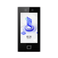 Terminal Facial Min Moe WiFi / Lector de Huellas / 6,000 Rostros y 10,000 Huellas / Pantalla 7" / Administrable en la Nube con Hik-Connect 6 / Exterior IP65 / LED Rojo/Verde Indicador de Acceso / SIP Estandar / HIK-IA