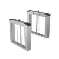 Kit de Torniquetes Swing (Izq+Der) / Reconocimiento Facial y Lectores de Tarjeta Incluidos / Bidireccional / 5,000,000 MCBF / 4 Pares de dToF / Carriles Seleccionables de 65 o 90 cms (aletas de acrilico no incluidas)