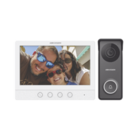 Kit de Videoportero TurboHD con Pantalla LCD a Color de 7" / Frente de Calle para Exterior de Metal / 720p (1 Megapíxel )117° de Visión (Gran Angular)